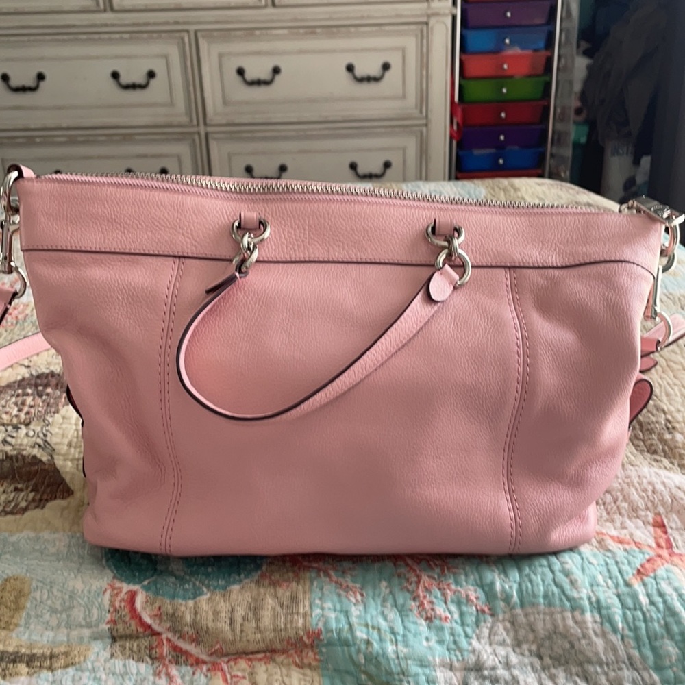 Baby Pink Coach Purse Gem